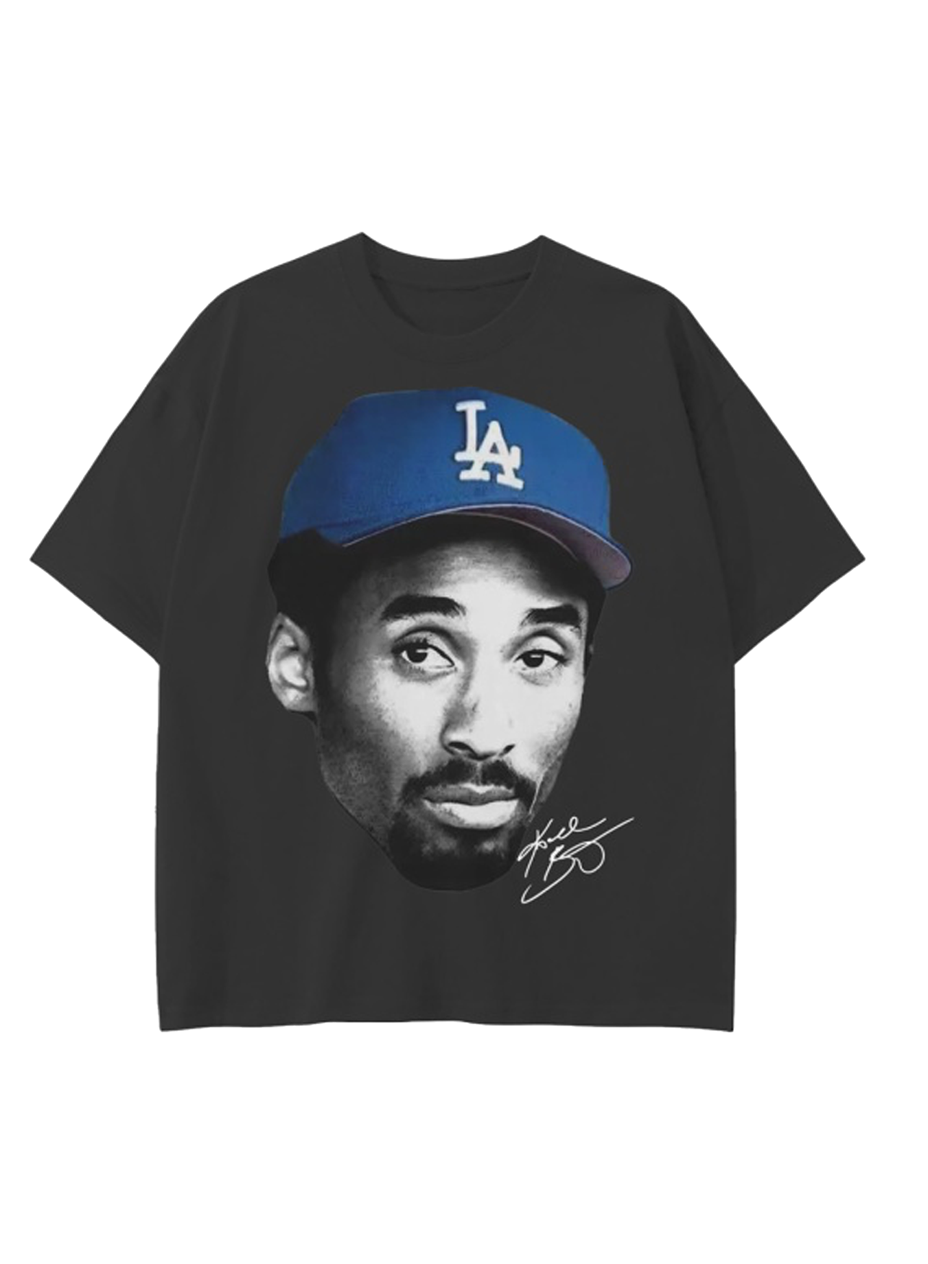 KOBE BRYANT BIG FACE DODGERS GRAPHIC TEE