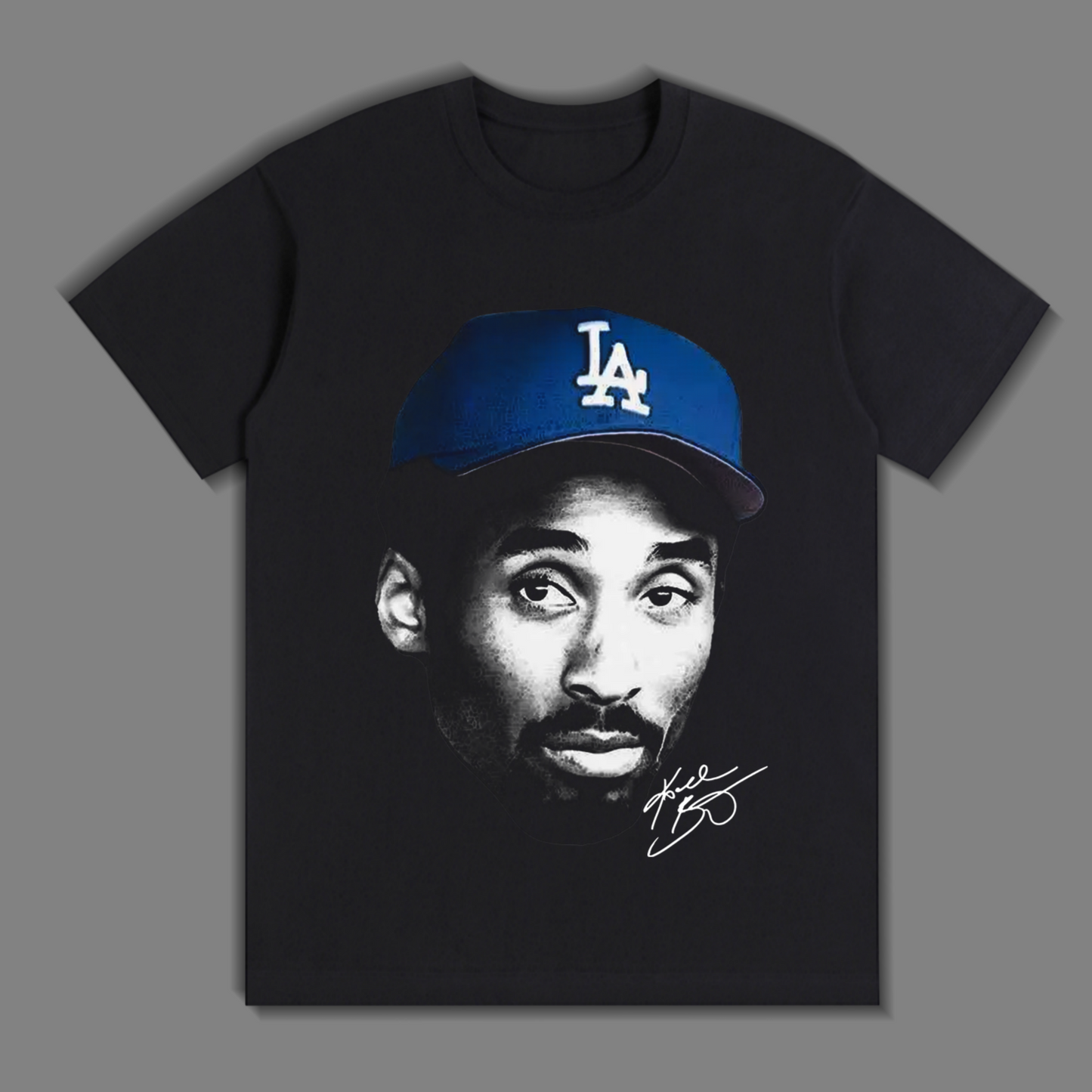 Kobe Bryant "Big Face Dodgers" Graphic Tee