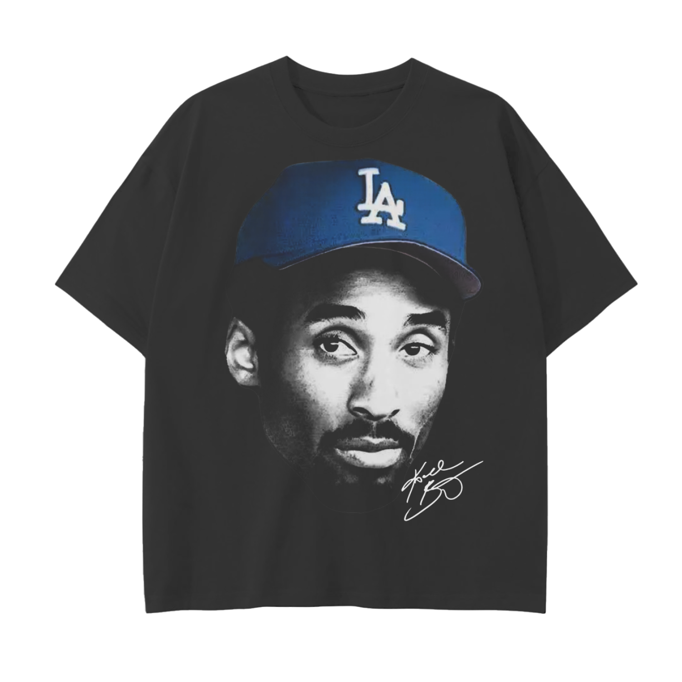KOBE BRYANT BIG FACE DODGERS GRAPHIC TEE